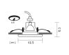 Встраиваемый светильник Arte Lamp A6663PL-1WH