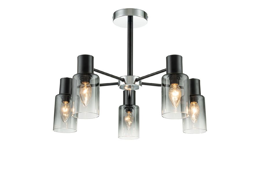 Люстра на штанге Escada Diversity 2120/5P Black
