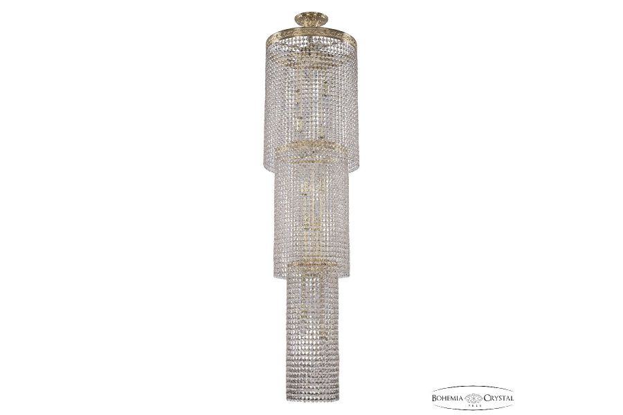 Каскадная люстра Bohemia Ivele Crystal 83301/40IV-150 G