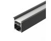 Алюминиевый профиль Arlight SL-LINIA52-3L-F-2000 ANOD BLACK 044685