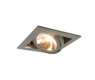 Купить Встраиваемый светильник Arte Lamp Cardani Semplice A5949PL-1GY Встраиваемый светильник Arte Lamp Cardani Semplice A5949PL-1GY