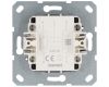 Выключатель одноклавишный для штор 10A 250V с накладкой, цвет Тауп Jasmart G3018T