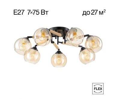 Потолочная люстра Citilux Tika CL133171