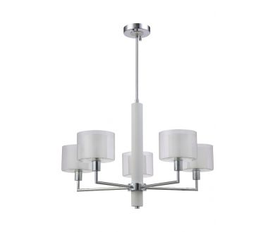 Люстра на штанге Crystal Lux MAESTRO SP-PL5 CHROME