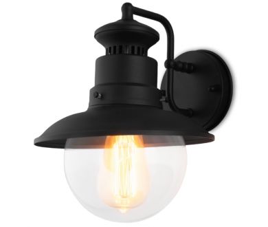 Уличный настенный cветильник Elektrostandard Talli D GL 3002D черный 4690389106576