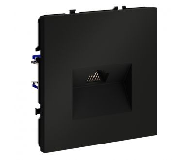 Розетка компьютерная Voltum S70 VLS060108 (черный матовый)