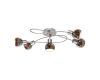 Потолочная люстра Arte Lamp Illusione A6125PL-5SS