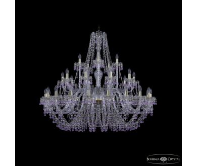 Подвесная люстра Bohemia Ivele Crystal 1410/20+10+5/460 G V7010