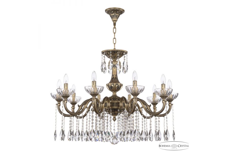 Подвесная люстра Bohemia Ivele Crystal AL78101/10/300 A AGB P Clear/M-1H