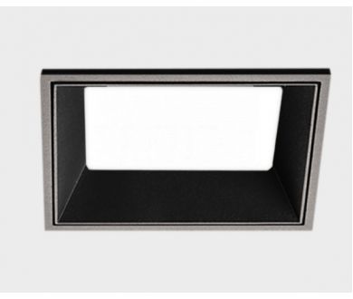 Встраиваемый светодиодный светильник Italline IT06-6019 black 3000K