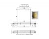 Подвесной светильник Crystal Lux AMARILLO SP70W LED BRASS
