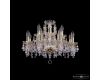 Подвесная люстра Bohemia Ivele Crystal 1410/8+4/195 G V0300