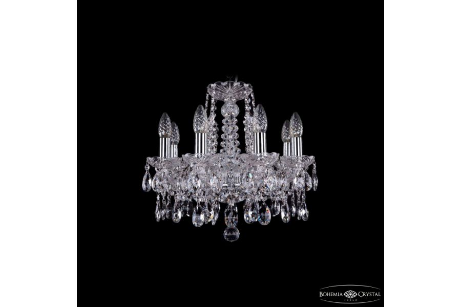 Подвесная люстра Bohemia Ivele Crystal 1413/8/141 Ni