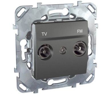Розетка TV/FM Schneider Electric Unica MGU5.451.12ZD