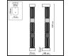 Настенный светильник Odeon Light L-Vision Collier 5456/18WL