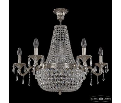 Потолочная люстра Bohemia Ivele Crystal 2201H201/6/70IV Ni