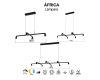 Подвесная люстра Mantra Africa 9409