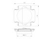 Шторки кашетирующие Arlight LGD-BARNDOORS-R85 (WH) 046761