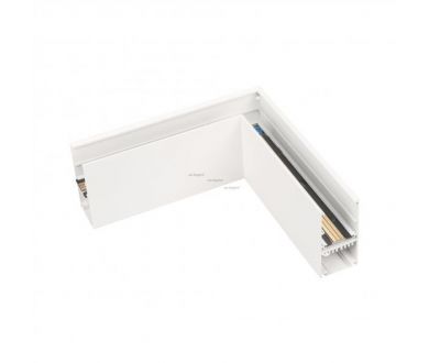 Коннектор L-образный Arlight MAG-TRACK WHITE 026910