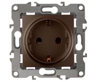 Розетка 2P+E Schuko Эра 12-2001-13 Б0019308