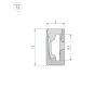 Силиконовый профиль Arlight WPH-FLEX-0612-SIDE-S8-5m BLACK 045782