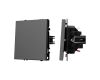 Выключатель проходной 1 кл софт-тач серый базальт Arlight SWT-MKP1-SFPL-GR (250V, 10A) 054248(1)