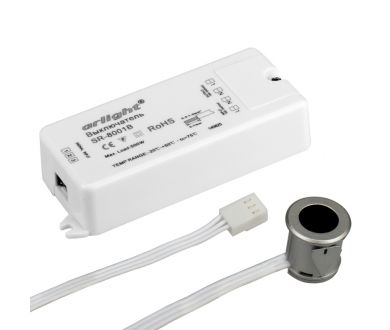ИК-датчик Arlight SR-8001B Silver (220V, 500W, IR-Sensor) 020208