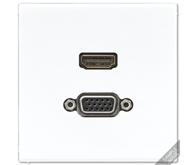 Купить Розетка HDMI/VGA Jung MALS1173 Розетка HDMI/VGA Jung MALS1173