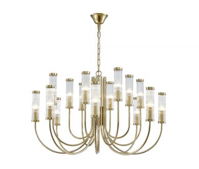 Подвесная люстра Newport 4558+4+4/C gold М0069317