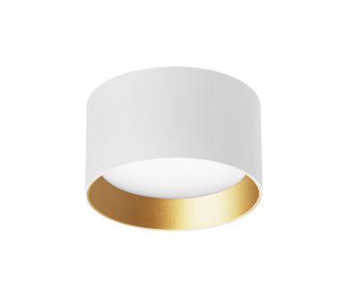 Накладной светильник Arlight SP-BISCOTTO-R120-12W Warm3300-MIX (WH-GD, 80 deg, 230V) 054914