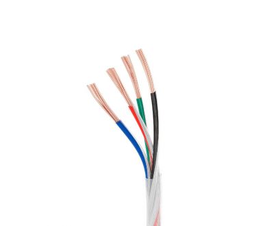 Провод питания Arlight ARL-20AWG-CLEAR-5Wire-CU-Double (5x0.75mm, 4.5m) 047625