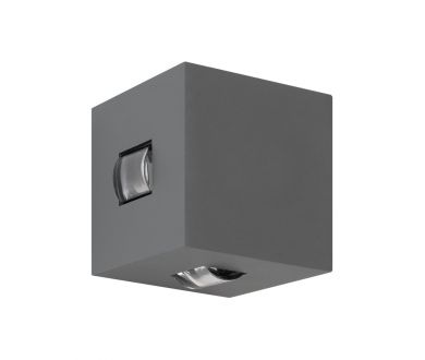 Уличный настенный светильник Arlight LGD-VERSATI-4x3W Warm3000 (Серый, 4x3 deg, 230V) (IP65 Металл) 060650