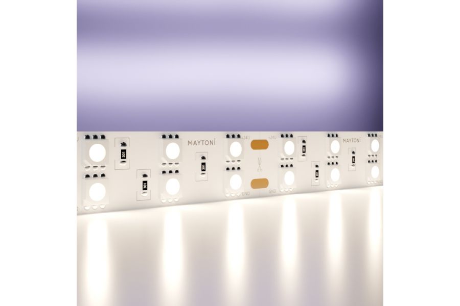 Светодиодная лента Maytoni Led Strip 24В 5050 28,8Вт/м 4000K 5м IP20 20035