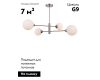 Люстра на штанге Moderli Molecule V10839-4P