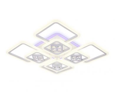 Купить Потолочная светодиодная люстра Ambrella Light Acrylica Ice FA289 Потолочная светодиодная люстра Ambrella Light Acrylica Ice FA289