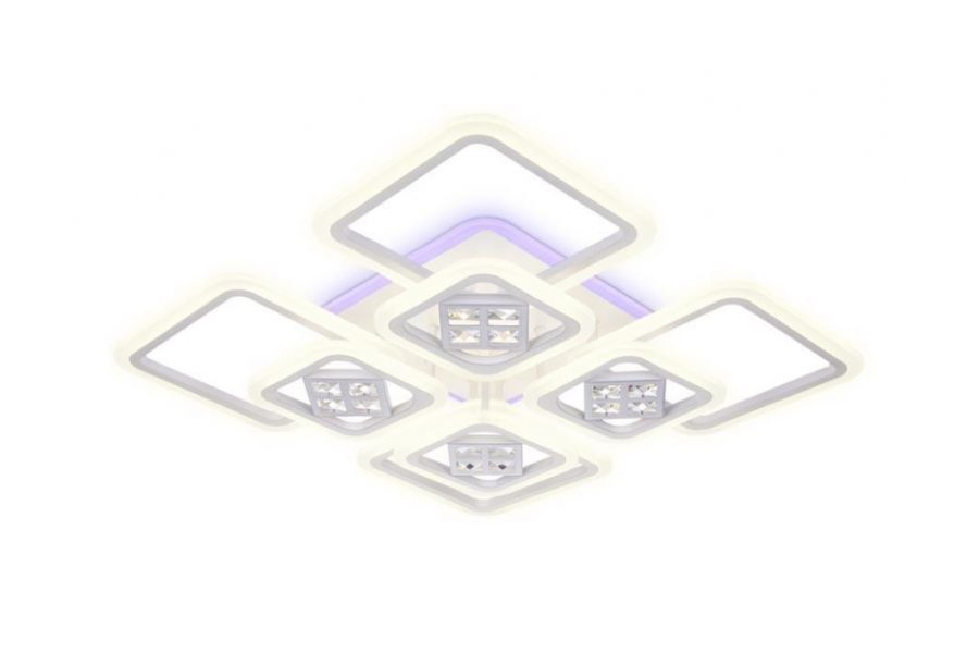 Потолочная светодиодная люстра Ambrella Light Acrylica Ice FA289