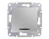 Переключатель одноклавишный с синей подсветкой Schneider Electric Sedna 16A 250V SDN1500260