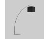 Торшер TK Lighting 5485 Moby Black a065150