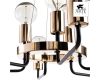 Подвесная люстра Arte Lamp Gelo A6001LM-9BK
