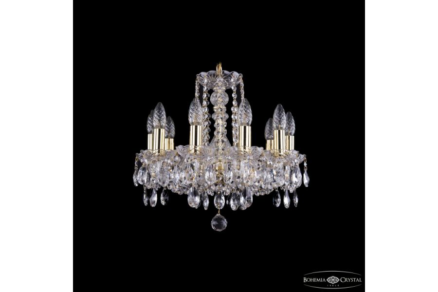 Подвесная люстра Bohemia Ivele Crystal 1402/10/141 G