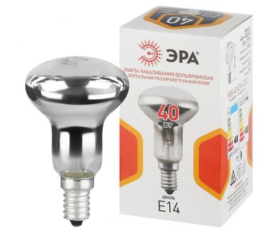 Лампа накаливания Эра R50-40-E14-230 рефлектор Б0066515