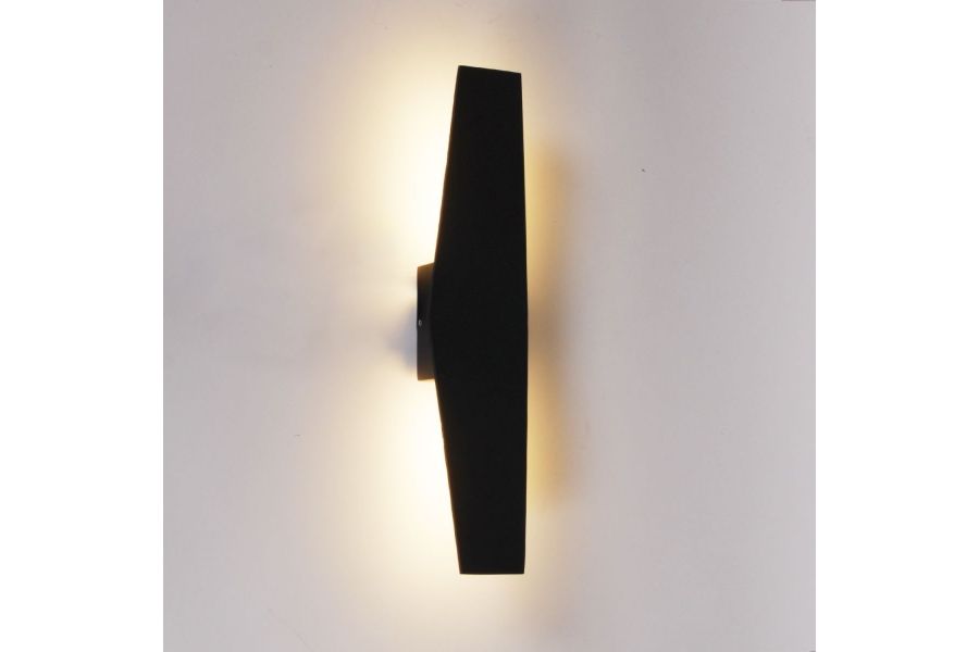 Уличный настенный светильник Reluce 86877-9.2-001JH LED2*6W BK
