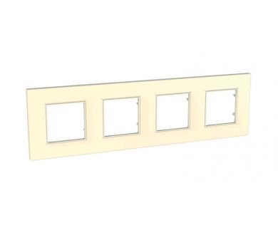 Рамка 4-постовая Schneider Electric Unica Quadro MGU2.708.25