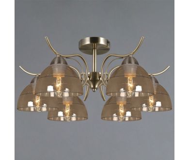 Люстра на штанге Illumico IL0733-6CSQ-25 AB AREZZO