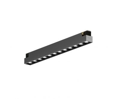 Трековый однофазный светильник Denkirs Shine grill DK5771-DN