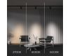 Трековый трехфазный светильник Maytoni Focus Led TR197-3-20WCCT-M-B