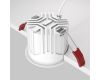 Встраиваемый светильник Maytoni Technical Alfa LED DL043-01-15W4K-RD-W