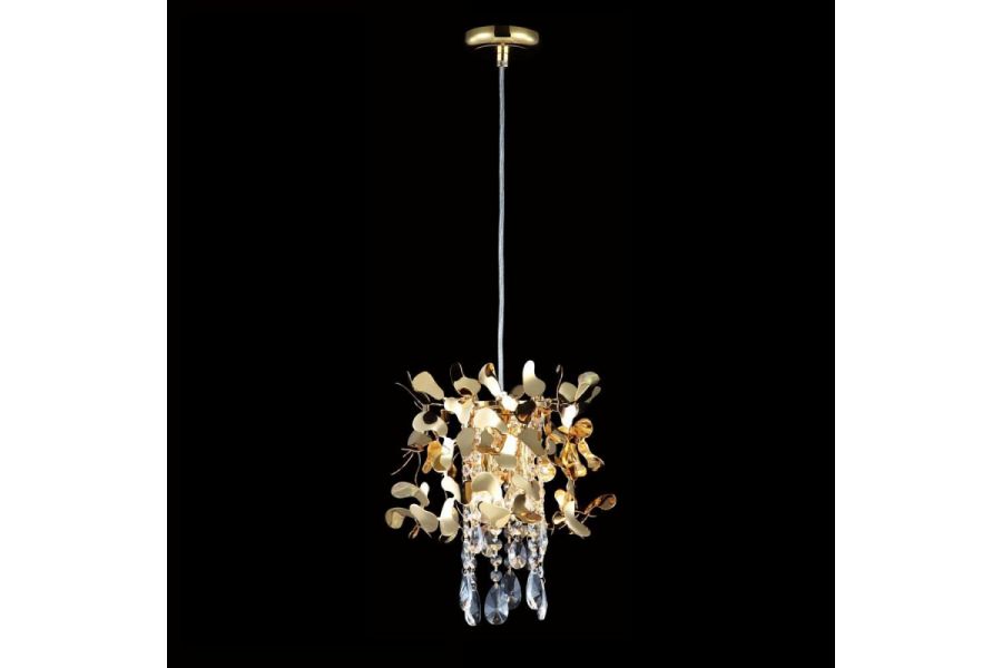 Подвесная люстра Crystal Lux Romeo SP2 Gold D250