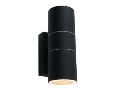 Уличный настенный светильник Arte Lamp Sonaglio A3302AL-2BK
