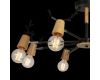 Люстра на штанге Loft IT Sven 10024/8 Black